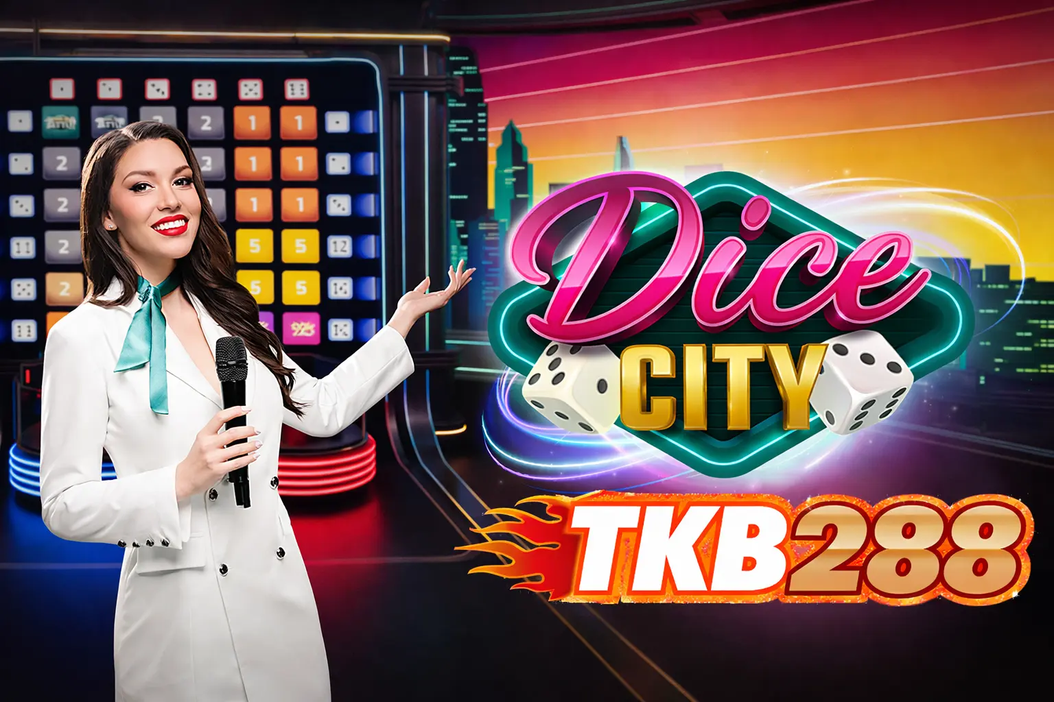 ลองเล่น Dice City บน TKB288