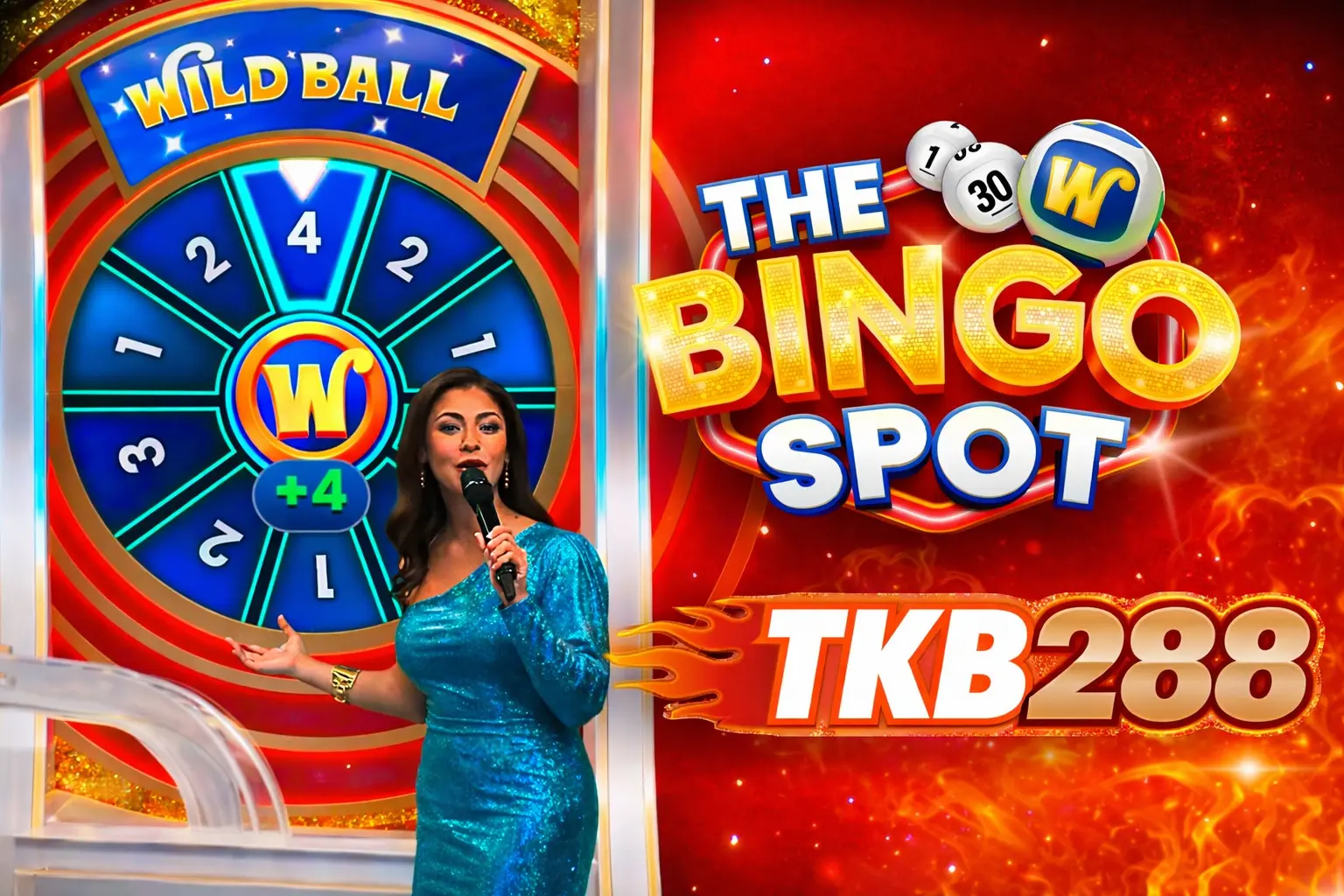 ลองเล่นเกมสล็อต The Bingo Spot จาก Pragmatic Play ที่ TKB288